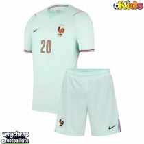 France Desire Doue #20 Replica Away Minikit World Cup 2026 Short Sleeve (+ pants)